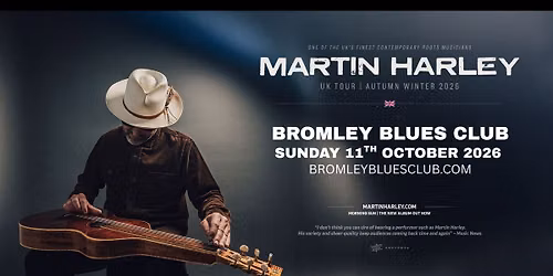 Martin Harley at Blues Club - Bromley