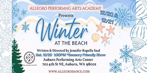 Sensory Friendly Holiday Performance!