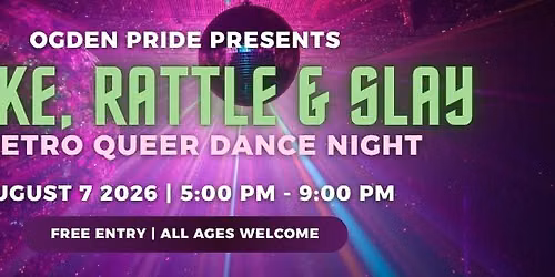 Shake, Rattle & Slay: A Retro Queer Dance Night