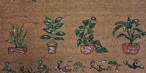Doormat work shop