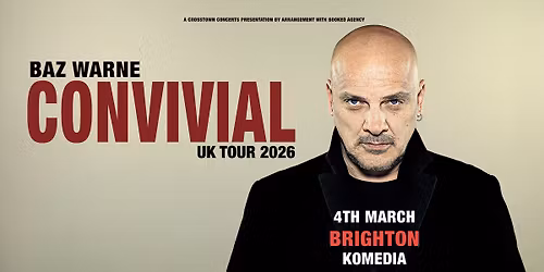 Baz Warne @ Brighton Komedia