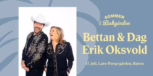 Bettan & Dag Erik Oksvold \/\/ Countrykveld i bakg\u00e5rden