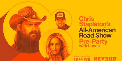 Chris Stapleton Rooftop Concert Pre-Party (2 min walk to stadium)