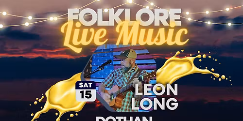 Saturday Night Live Music at Folklore with Leon Long