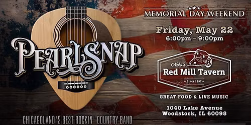 PEARLSNAP returns to Niko\u2019s Red Mill Tavern!