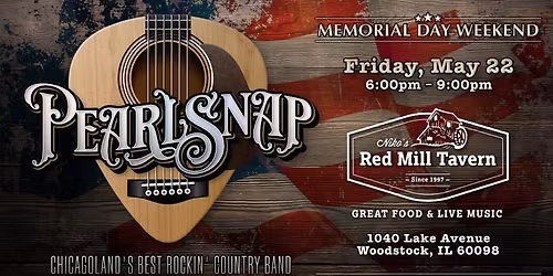 PEARLSNAP returns to Niko\u2019s Red Mill Tavern!