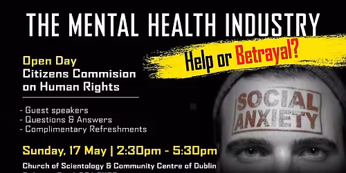 Open Day hosted by the Citizens Commission on Human Rights