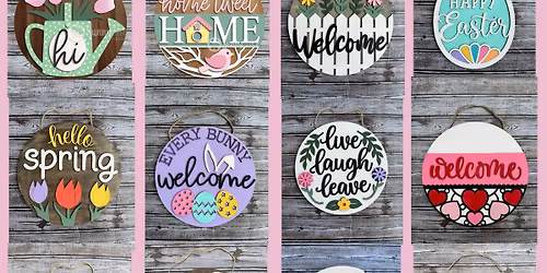 Door Hanger Workshop at Medina Eagles