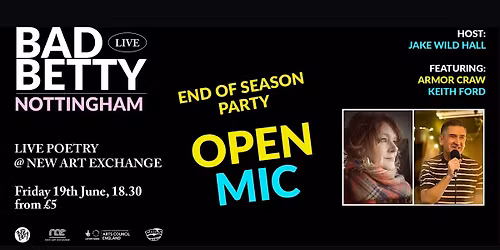 Bad Betty End of Season Party: Open Mic!