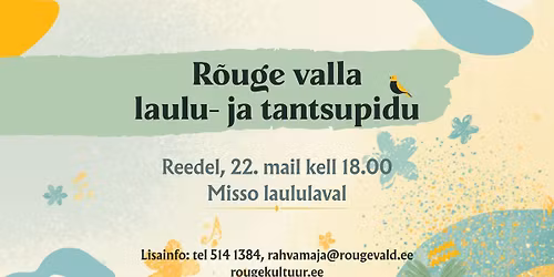 R\u00f5uge laulu- ja tantsupidu Misso laululaval