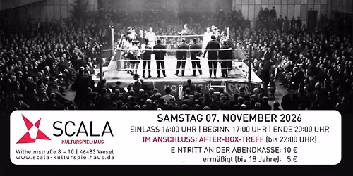 BOXEN IM SCALA - Weseler Boxclub 1922 e.V.