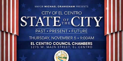 State of the City Presented by Mayor Michael Crankshaw