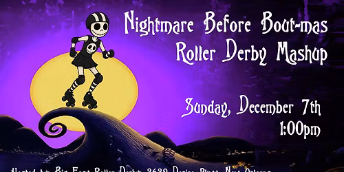 Nightmare Before Bout-mas Roller Derby Mashup!