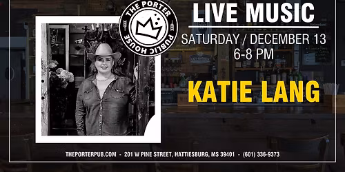 Katie Lang at The Porter