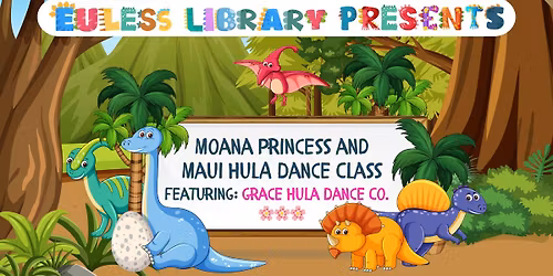 Moana Princess and Maui Hula Dance Class