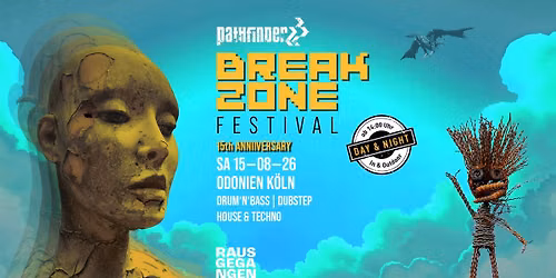 BREAKZONE Festival 2026 (DAY & NIGHT) - 15th Anniversary — Hornstraße 85, 50823 Köln, Germany