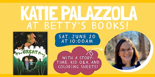 Storytime with Author Katie Palazzola