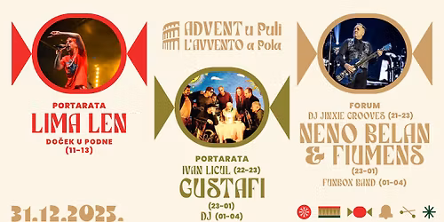 DO\u010cEK NOVE GODINE | Lima Len | Gustafi | Neno Belan & Fiumens