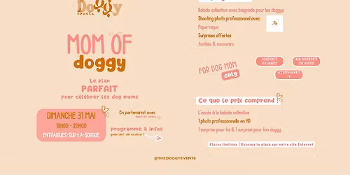 \ud83d\udc9d MOM OF DOGGY | Le plan parfait pour c\u00e9l\u00e9brer les DOG MOM \ud83c\udf38