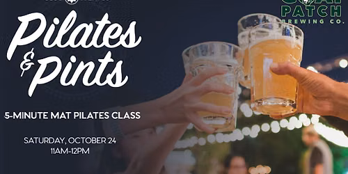 Pints & Pilates: A 45-Minute Community Mat Pilates Class