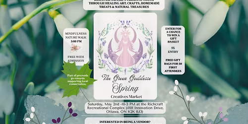 The Green Goddesse Creatives Market-Spring Edition