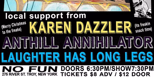 Xur\/ Karen Dazzler\/ Anthill Annihilator\/ Laughter Has Long Legs