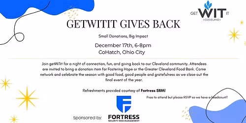 Cleveland getWITit Gives Back