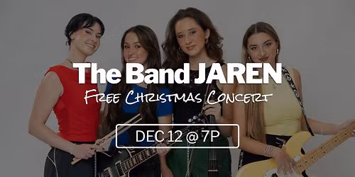 The Band Jaren Free Christmas Concert