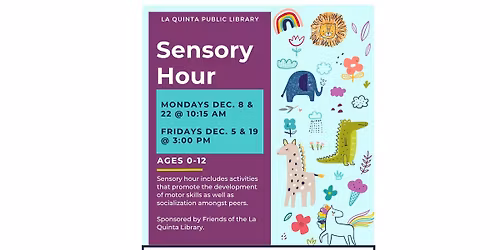 Sensory Hour PM