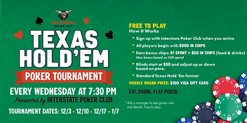 Wednesday Night Poker