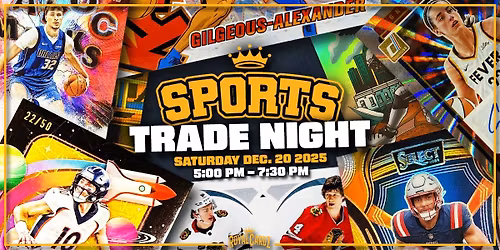 Sports Trade Night at Royal Cardz