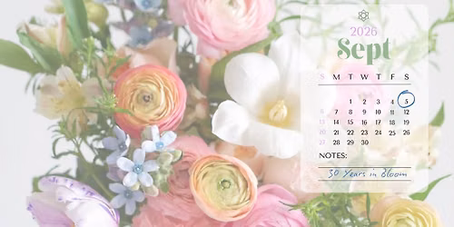 30 Years in Bloom | Brisbane Market Flowers Spring Market Day