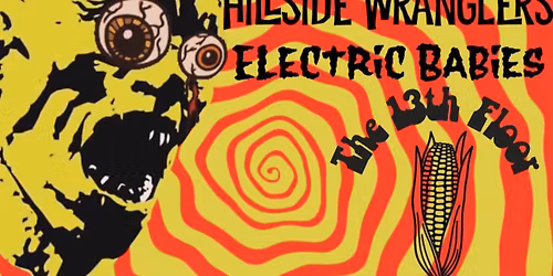 Hickoids, Hillside Wranglers, Electric Babies one night only!