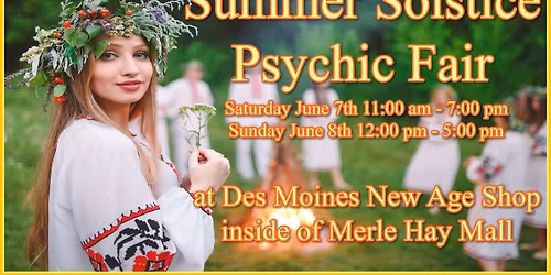 Summer Solstice Psychic Fair 2026