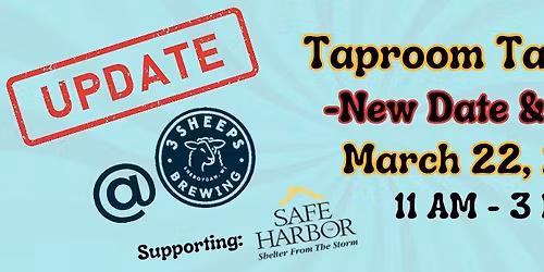 3 Sheeps Taproom Takeover