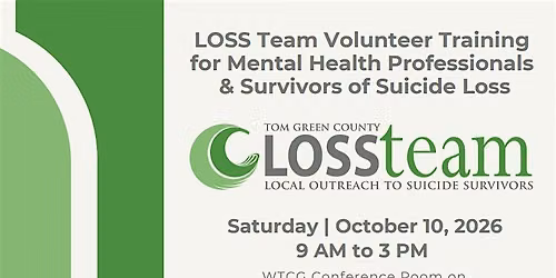 LOSS Team Volunteer Training