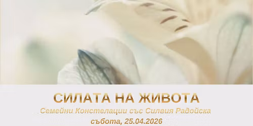 \u2728\u0421\u0438\u043b\u0430\u0442\u0430 \u043d\u0430 \u0416\u0438\u0432\u043e\u0442\u0430\u2728- \u0421\u0435\u043c\u0435\u0439\u043d\u0438 \u041a\u043e\u043d\u0441\u0442\u0435\u043b\u0430\u0446\u0438\u0438 \u0441\u044a\u0441 \u0421\u0438\u043b\u0432\u0438\u044f \u0420\u0430\u0434\u043e\u0439\u0441\u043a\u0430