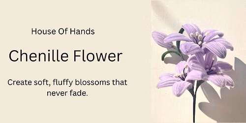 Chenille Flower