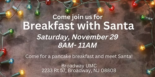 Annual Santa Breakfast