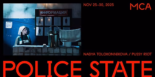 Performance | Nadya Tolokonnikova: POLICE STATE