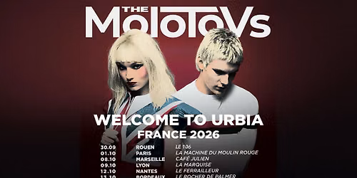 THE MOLOTOVS | Le Ferrailleur, Nantes - 12 octobre 2026