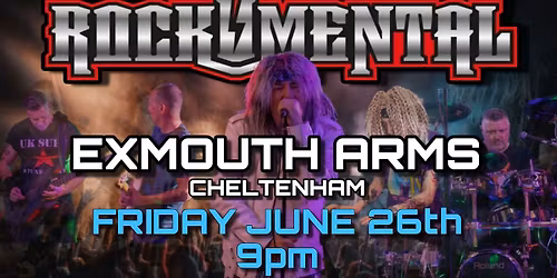 ROCKUMENTAL live at EXMOUTH ARMS, CHELTENHAM