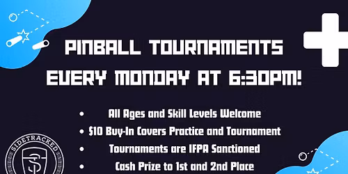 Sidetracked Weekly Pinball Tournament