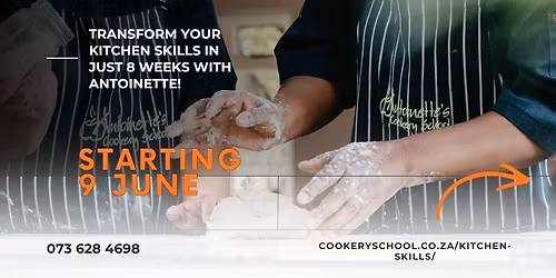 8 WEEK KITCHEN SKILLS COURSE