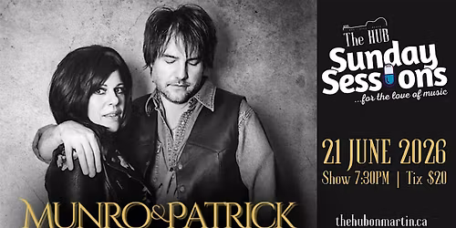 Munro & Patrick @ The Hub On Martin