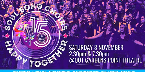 Soul Song Brisbane - Happy Together! - Evening Show