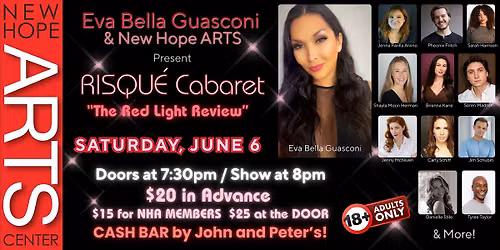 Risqu\u00e9 Cabaret "The Red Light Review"