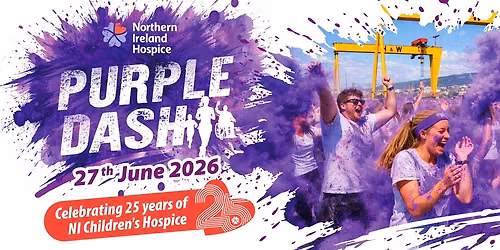 Purple Dash 5k colour run
