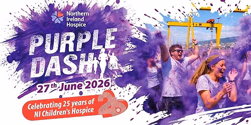 Purple Dash 5k colour run