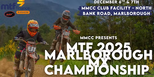 2025 Marlborough Mini & Junior MX Champs